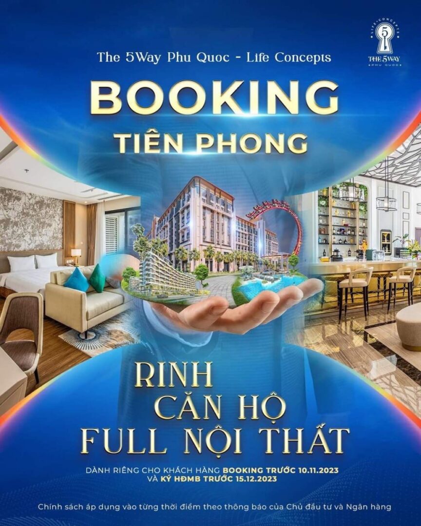 Booking full nội thất